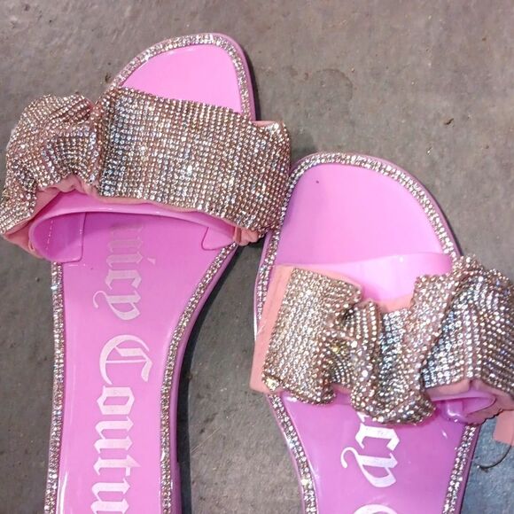 NWT Juicy Couture Hollyn Slides Shoes 10 - Picture 3 of 5